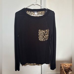 Venus leopard top